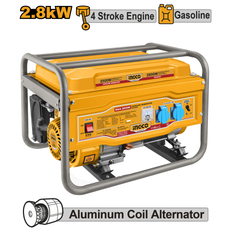 GENERATORE DI CORRENTE A BENZINA 2,8kW